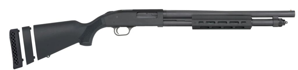 590A1 12 Gauge 18.5″ 3″ OR TB Blk 6rd