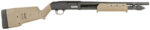 Mossberg 51608 590S  Compact 12 Gauge Pump 3" 9+1 18.50" Drilled & Tapped Receiver, Synthetic Stock