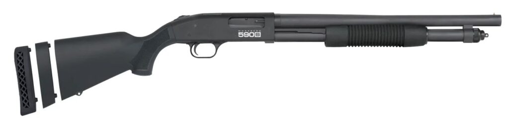 590S 12 Gauge 18.5″ 3″ OR TB MB/Blk 10rd