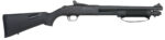 Mossberg 51689 590A1 Class III 12 Gauge 3" 5+1 14" Parkerized Cylinder Bore Barrel Black Rec Black Fixed with Storage Compartment Stock Holds 4 Extra Rounds Right Hand (NFA)