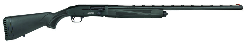 Mossberg 85155 940 Pro Full Size 12 Gauge Semi-Auto 3″ 4+1 28″ Matte Blued Vent Rib Barrel, Black Anodized Stainless Steel Drilled & Tapped Receiver, Adjustable Black Synthetic Stock, Right Hand