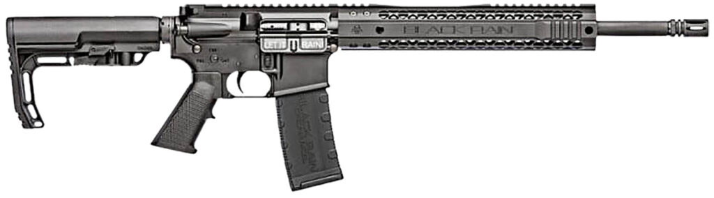 Black Rain Ordnance BROSPEC15 Spec15  5.56x45mm NATO 30+1 16″ Chrome Moly Barrel, A2 Flash Hider,  Black Hard Coat Anodized 7075-T6 Receiver, Adjustable B5 Sopmod Stock, Polymer Grip, GI Trigger