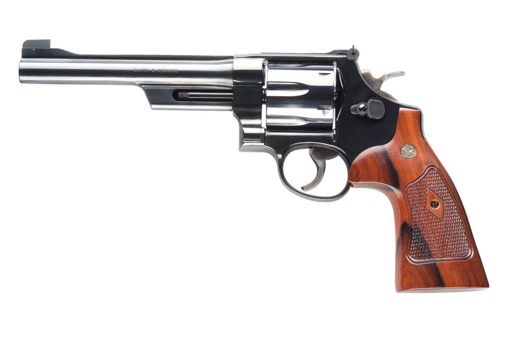 SMITH AND WESSON 25 45LC 6.5″ 6RD BL/WD AS