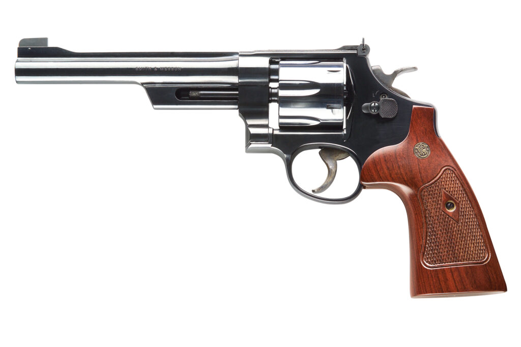 SMITH AND WESSON 27 357M/38S 6.5″ 6RD BL/WD AS