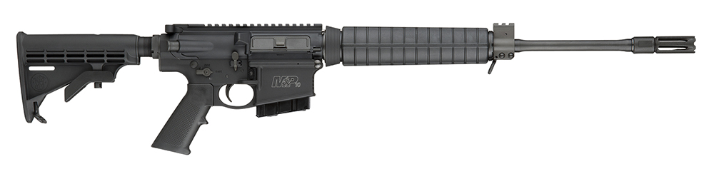 Smith & Wesson 811311 M&P10 Optic Ready *MD Compliant 308 Win/7.62x51mm NATO 10+1 18″ Black Armornite Barrel, Black Receiver, Black 6 Position Stock & Polymer Grip, Ambidextrous Safety
