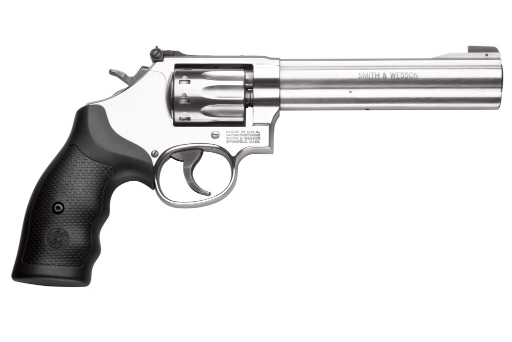 SMITH AND WESSON 617 22LR SS 6″ 10RD AS