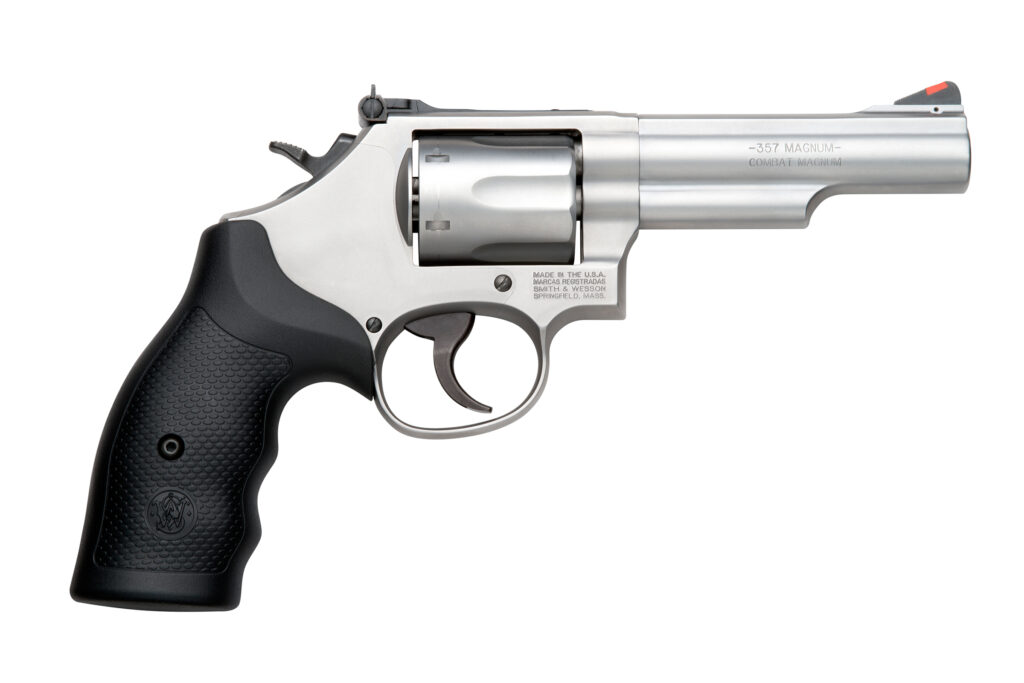 SMITH AND WESSON 66 357MAG 4.25″ SS 6RD AS