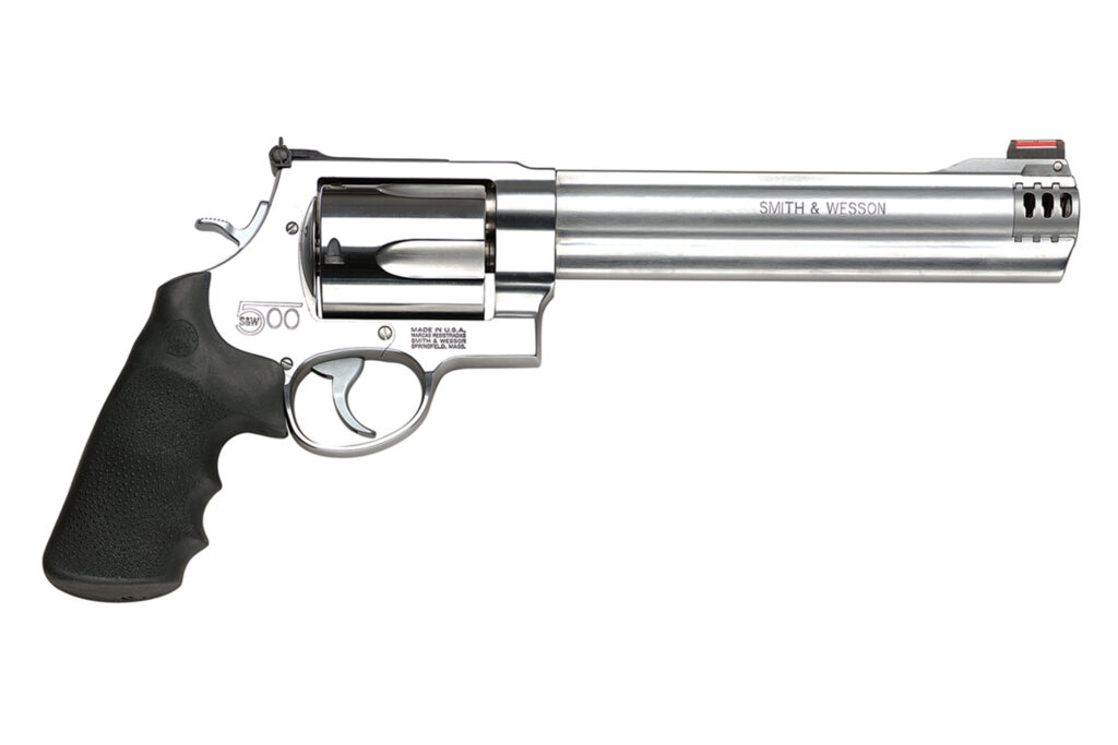 SMITH AND WESSON 500 500S&W MAG 8.38″ SS HIVIZ