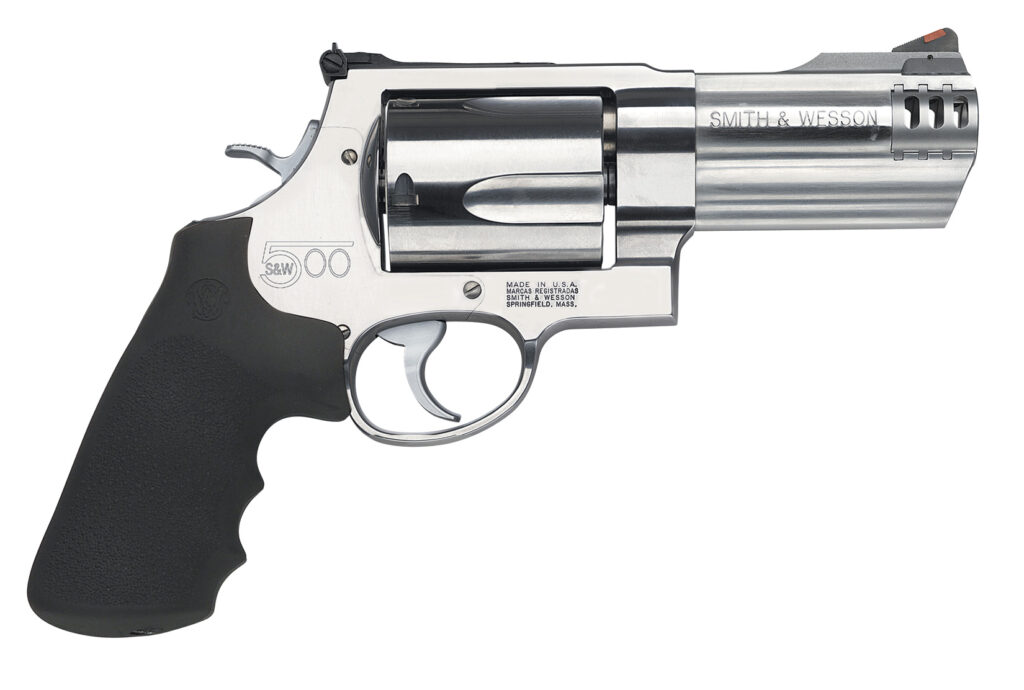 SMITH AND WESSON 500 500S&W MAG 4″ SS AS 5RD