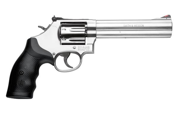 SMITH AND WESSON 686 PLUS 357MAG 6″ SS 7RD AS
