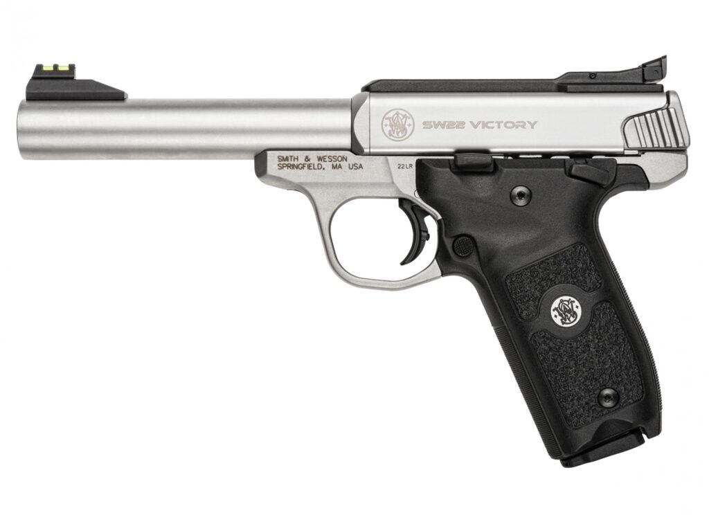 SMITH AND WESSON SW22 VICTORY 22LR SS 5.5″ 10+1