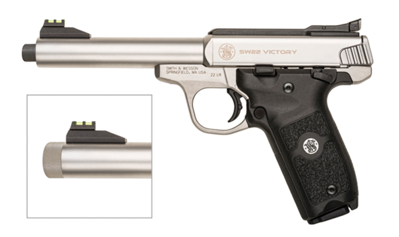 SW22 Victory 22LR 5.5″ S A/S Thread 10rd