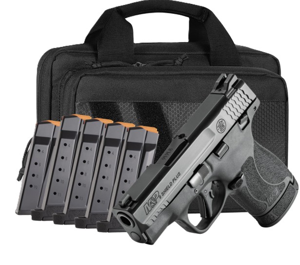 M&P9 Shield Pls Bndl 9mm 3.1″  TS 1/10rd 5/13rd