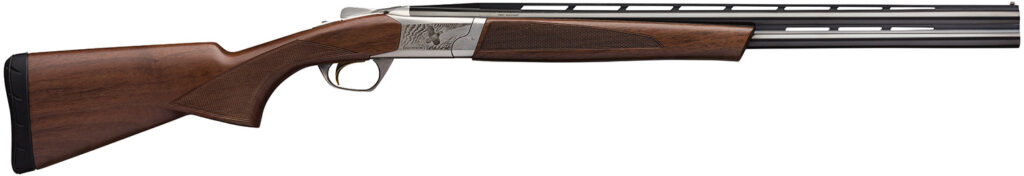 Browning 018701606 Cynergy Micro Midas 12 Gauge 3″ 2rd 24″ Satin Blued Barrel, Game Scene Engraved Silver Nitride Rec, Grade I/II Satin Walnut Stock