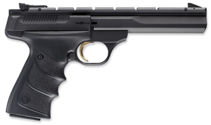 Buck Mark Contour 22 5.5″ M/Bl AS Rail