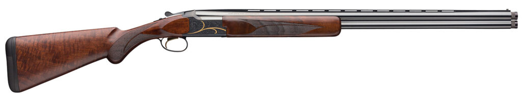 Browning 018117604 Citori Gran Lightning 20 Gauge 3″ 2rd 28″ Blued Barrels,  Engraved Receiver With Gold Accents, American Black Walnut Stock With Lightening Style Grip