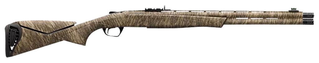 Browning 018728306 Cynergy Ultimate Turkey 12 Gauge 3.5″ 2rd 24″, Mossy Oak Bottomland, Synthetic Stock with Adjustable Comb, Fiber Optic Sight, Optic Mount, 5 Chokes Included