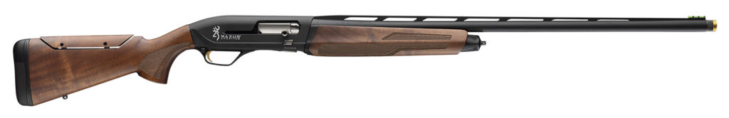 Browning 011782204 Maxus II Sporting Full Size 12 Gauge 3″ 4, 2 3/4″ Shells 28″ Matte Black Vent Rib Barrel, Matte Black Aluminum Receiver, Adjustable Comb Gloss Oil Turkish Walnut Wood Stock