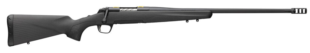 Browning 035602227 X-Bolt Pro Full Size 7mm Rem Mag 3+1 26″ Matte Blued Fluted Sporter SR Barrel, Blued Drilled & Tapped/X-Lock Mount Steel Receiver, Black Fixed Synthetic Stock