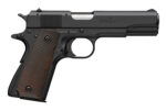 Browning 051063490 1911 A1 Full Size Frame 22 LR 10+1 4.25" Stainless Steel Barrel, Matte Black Serrated Slide, Matte Black Polymer Frame, Brown Composite Grip