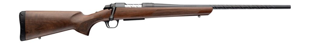 Browning 035852218 AB3 Pro Hunter Full Size 308 Win 4+1 22″ Blued Spiral Fluted Threaded Barrel, Blued Steel Drilled & Tapped Receiver, Satin Walnut Fixed Stock
