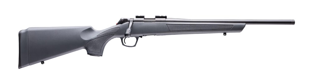 CVA CASCADE 22LR BL/GRY 18″ TB