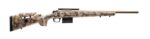 CVA CR4052 Cascade Varmint Hunter 22-250 Rem 10+1 20" Flat Dark Earth Cerakote Threaded Barrel & Receiver w/Picatinny Rail, Krytek Highlander Adj Comb & LOP Synthetic Stock