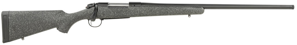 Bergara Rifles B14LM508C B-14 Ridge 300 PRC 2+1 24″ Graphite Black Cerakote Barrel, Graphite Black Cerakote Steel Receiver, Gray Speckled Black Fixed American Style Stock, Right Hand