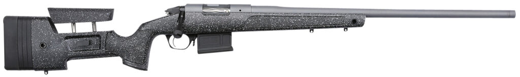 Bergara Rifles BPR20308MC Premier HMR Pro 308 Win 5+1 20″ Threaded Barrel, Tactical Gray Cerakote, Black with Gray Fleck Stock