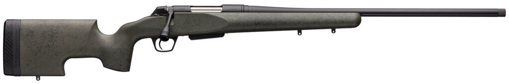 Winchester Guns 535732289 XPR SR 6.5 Creedmoor 3+1 Cap 22″ TB Black Perma-Cote Rec Green with Black Webbing Grayboe Renegade Long Range Stock Right Hand with MOA Trigger System (Full Size)
