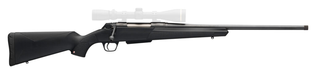 Winchester Repeating Arms 535711294 XPR SR Full Size 6.5 PRC 3+1 20″ Black Perma-Cote Threaded Sporter Barrel & Drilled & Tapped Steel Receiver, Matte Black Fixed Synthetic Stock
