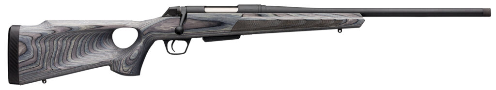 Winchester Guns 535727296 XPR Thumbhole Varmint SR 350 Legend 4+1 Cap 24″ TB Blued Perma-Cote Rec Matte Black Laminate Fixed Thumbhole Stock Right Hand with MOA Trigger System (Full Size) No Sights