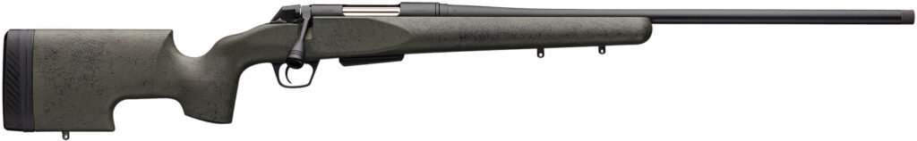 Winchester Guns 535732294 XPR SR 6.5 PRC Caliber with 3+1 Capacity, 22″ Threaded Barrel, Black Perma-Cote Metal Finish & Black Webbed Green Grayboe Renegade Long Range Stock Right Hand (Full Size)