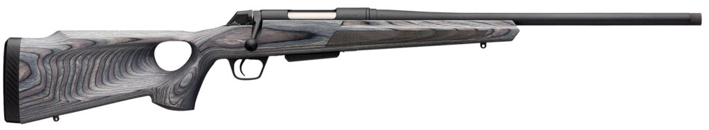 Winchester Guns 535727208 XPR Thumbhole Varmint SR 223 Rem 5+1 Cap 24″ TB Blued Perma-Cote Rec Matte Black Laminate Fixed Thumbhole Stock Right Hand with MOA Trigger System (Full Size) No Sights