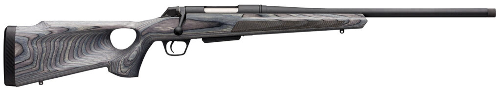 Winchester Guns 535727299 XPR Thumbhole Varmint SR 6.8 Western 3+1 Cap 24″ TB Blued Perma-Cote Rec Matte Black Laminate Fixed Thumbhole Stock Right Hand with MOA Trigger System (Full Size) No Sights