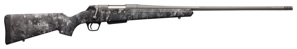 Winchester Guns 535776264 XPR Extreme Hunter 270 WSM 3+1 Cap 24″ MB Tungsten Gray Cerakote Rec TrueTimber Midnight Stock Right Hand with MOA Trigger System (Full Size) No Sights