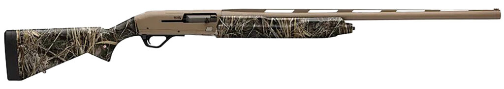 Winchester Repeating Arms 511304392 SX4 Hybrid Hunter 12 Gauge 3″ 4+1 (2.75″) 28″, FDE Cerakote Barrel/Rec, Realtree Max-7 Furniture, TruGlo Fiber Optic Sight