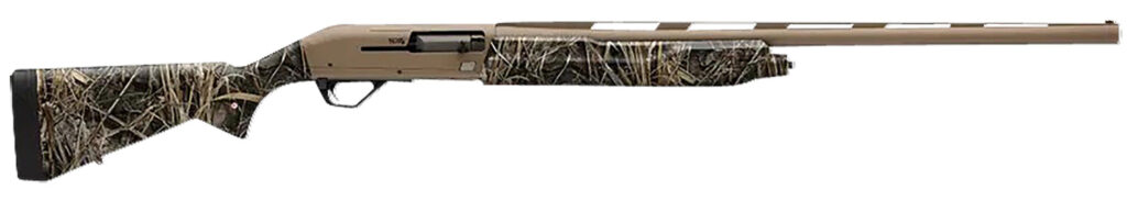 Winchester Repeating Arms 511304291 SX4 Hybrid Hunter 12 Gauge 3.5″ 4+1 (2.75″) 26″, FDE Cerakote Barrel/Rec, Realtree Max-7 Furniture, TruGlo Fiber Optic Sight