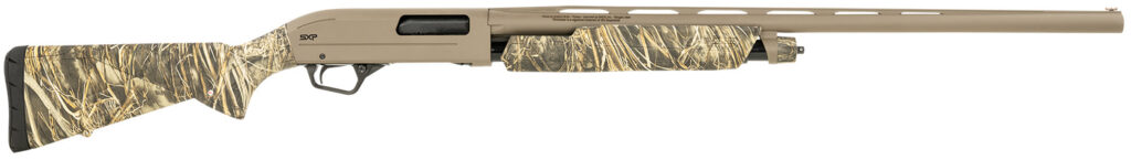 Winchester Repeating Arms 512432292 SXP Hybrid Hunter 12 Gauge 3.5″ 4+1 (2.75″) 28″, FDE Barrel/Rec, Realtree Max-7 Furniture, Fiber Optic Sight, Includes 3 Invector-Plus Chokes