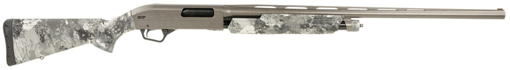 Winchester Repeating Arms 512449392 SXP Hybrid Hunter 12 Gauge 3″ Chamber 4+1 (2.75″) 28″, Gray Barrel/Rec, TrueTimber Midnight Furniture, TruGlo Fiber Optic Sight, Includes 3 Invector-Plus Chokes