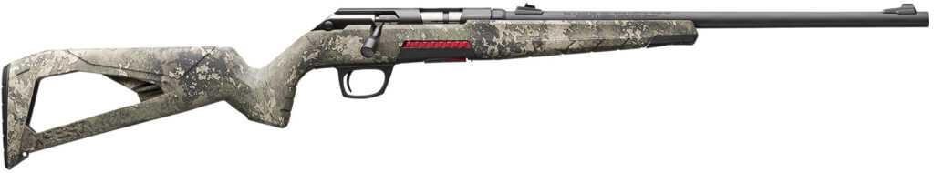 Winchester Repeating Arms 5252061003 Xpert Strata 212 Sharp 10+1 18″ Matte Black Steel Barrel, Matte Black Drilled & Tapped Steel Receiver, Picatinny Rail Forend, TrueTimber Strata Adj Cheek Piece & L