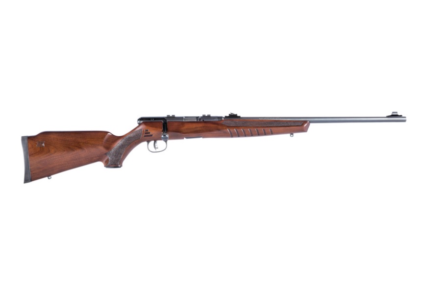 SAVAGE ARMS B17 17HMR BLK/WD SPORT BBL 21″