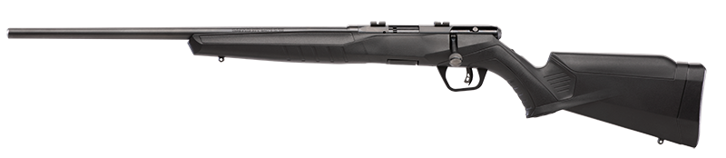 SAVAGE ARMS B17 17HMR BL/SYN 21″ LEFT HAND