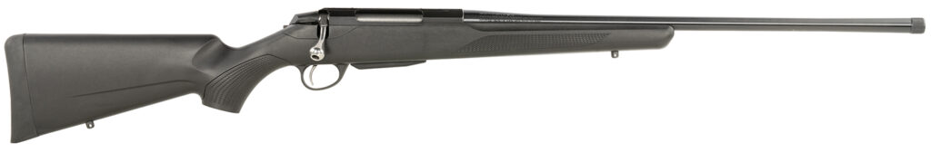 Tikka JRTXE33122MT T3 Lite Full Size 300 Win Mag 3+1 22.40″ Matte Blued Threaded Barrel, Blued Drilled & Tapped Steel Receiver, Fixed Black Synthetic Stock, Right Hand