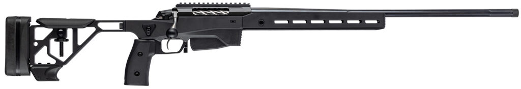 Tikka JRTXAGB31220 T3x Ace Game 223 Rem 10+1 24″ Fluted Threaded Barrel, Black Cerakote Picatinny Rail Aluminum Receiver, M-LOK Handguard, Adjustable Aluminum Stock, Black Polymer Grip