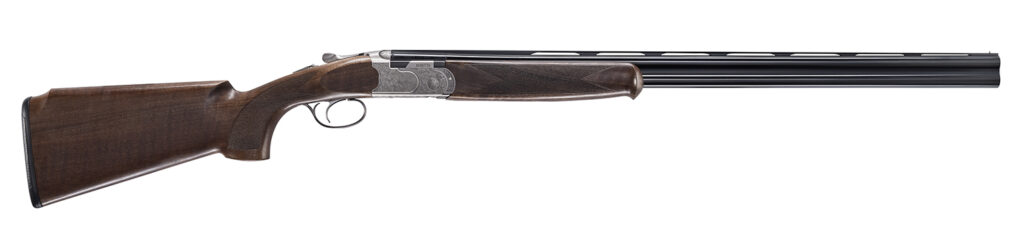Beretta USA J686F2028V 686 Vittoria Silver Pigeon I 20 Gauge 2rd 3″ 28″ Blued Over/Under Vent Rib Barrel, Silver Engraved receiver, Grade II Walnut Stock, Right Hand