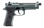 Beretta USA JS92M9A4GLUN10 M9A4 Overlanding Full Size Frame 9mm Luger 10+1 5.10" Black Threaded Barrel, Lunar Cerakote Steel Optic Ready/Serrated Slide, Lunar Cerakote Aluminum Frame w/Beavertail & Pi