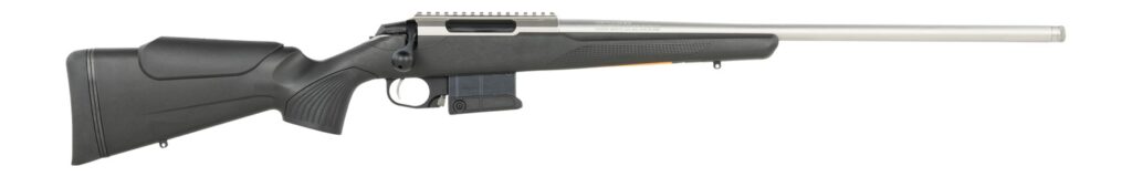 Tikka JRTXC324CAS T3x CTR 6mm Creedmoor 10+1 24″ Stainless Threaded Barrel, Stainless Steel Receiver w/Picatinny Rail, Black Adj Cheekrest Synthetic Stock, Right Hand