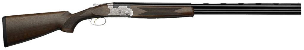 Beretta USA J686FN8 686 Silver Pigeon I 410 Gauge 3″ 2rd 28″ Blued Barrel, Nickel Engraved Metal Finish & Oiled Walnut Stock