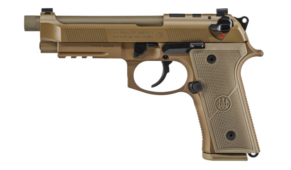 BERETTA M9A4 GR 9MM FDE 5″ 10+1 TB